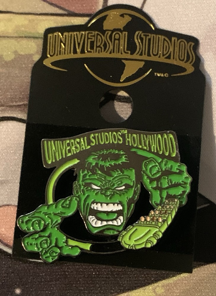 Universal Studios Hollywood Incredible Hulk Coaster Pin 2002
