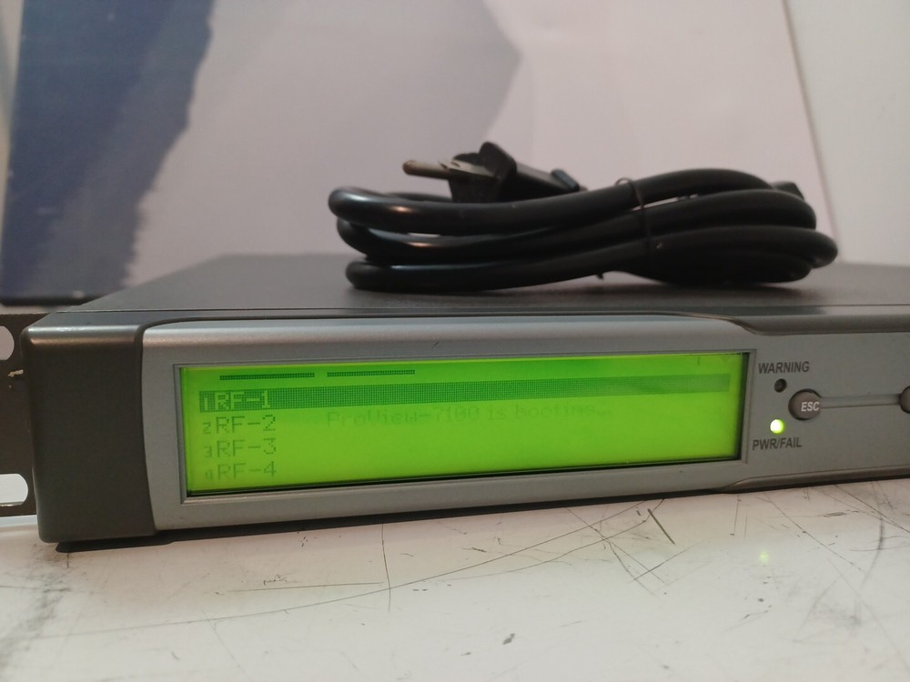 HARMONIC Multifunctional Integrated Receiver Decoder ProView-7100 RF 1 input HD