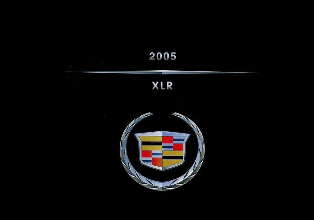 2005 Cadillac XLR Owners Manual User Guide