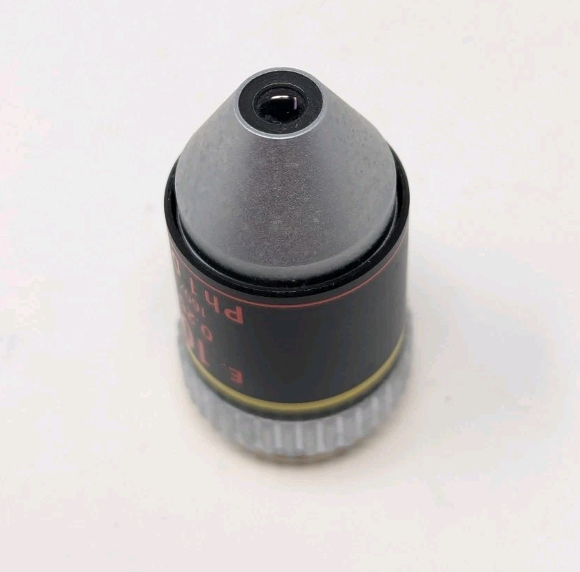 Nikon E. 10x 10/0.25 Ph1 DL Microscope Objective Phase Contrast 160/-