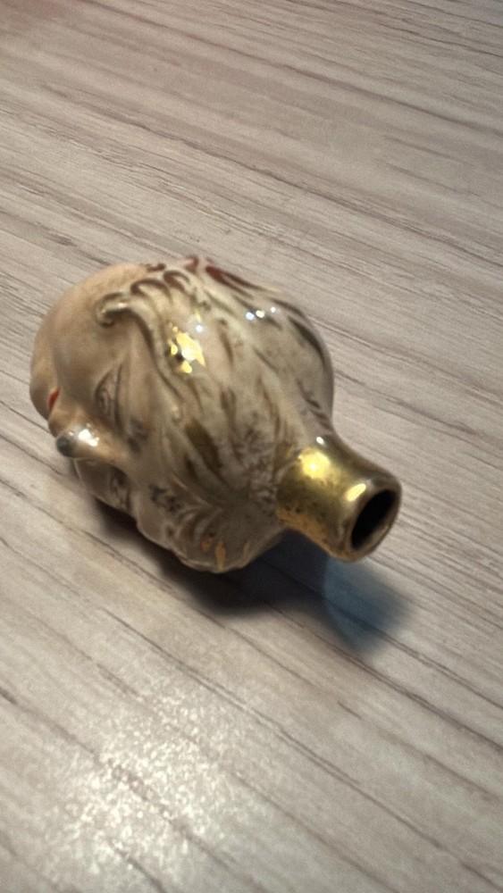 Double Headed Scent/perfume Bottle 5cm Tall Extremely Rare Find