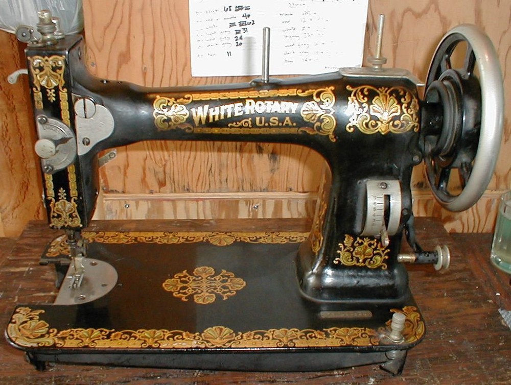 White Rotary Sewing Machine Leather Belt for all Treadle Machine Models