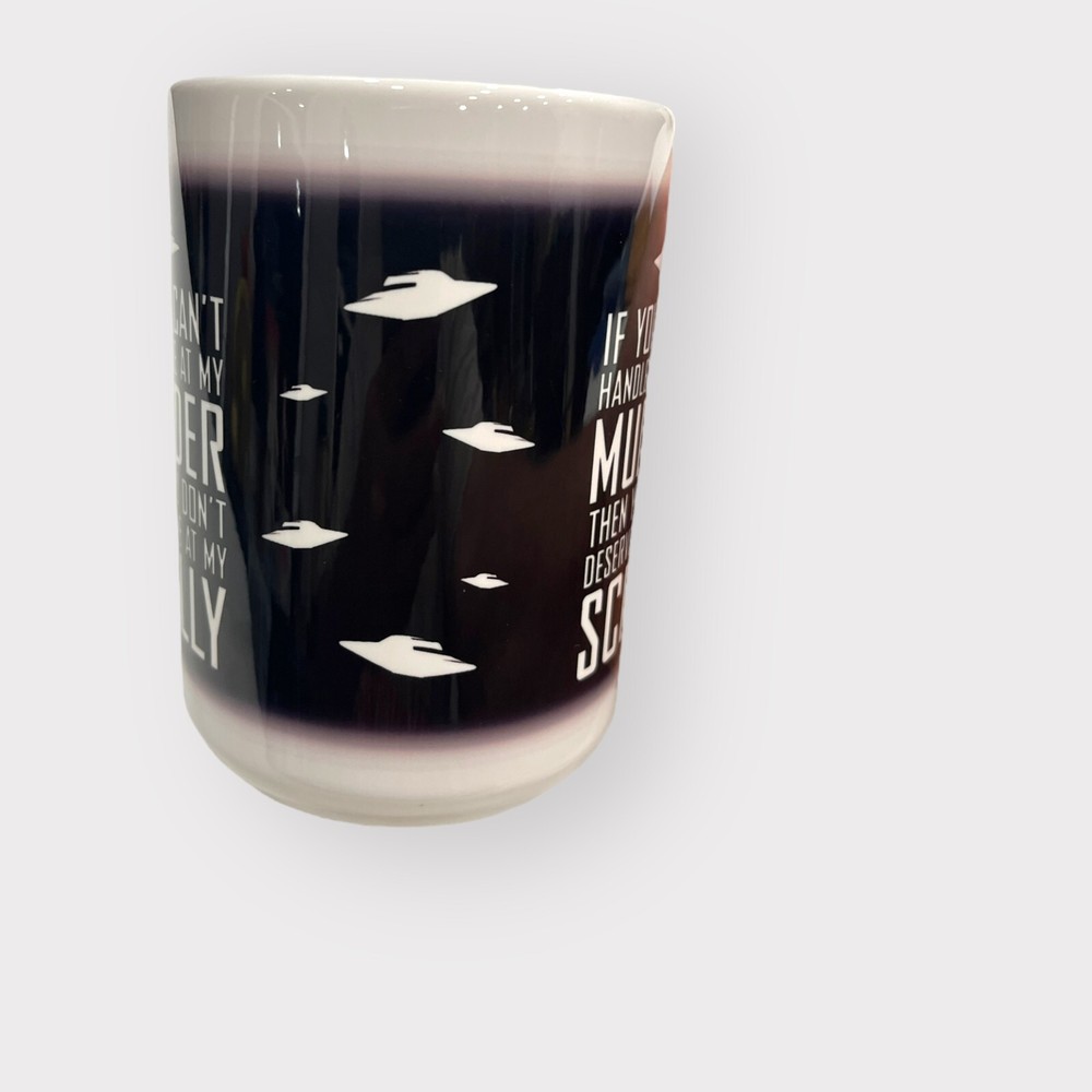 Mulder & Scully Coffee Mug Funny Cup 10oz Black & White