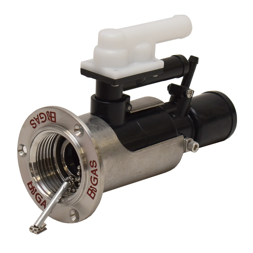 Ameri-Kart Boat Enviro-Fill Gas Filler | 1 1/2 Inch SS (No Cap)