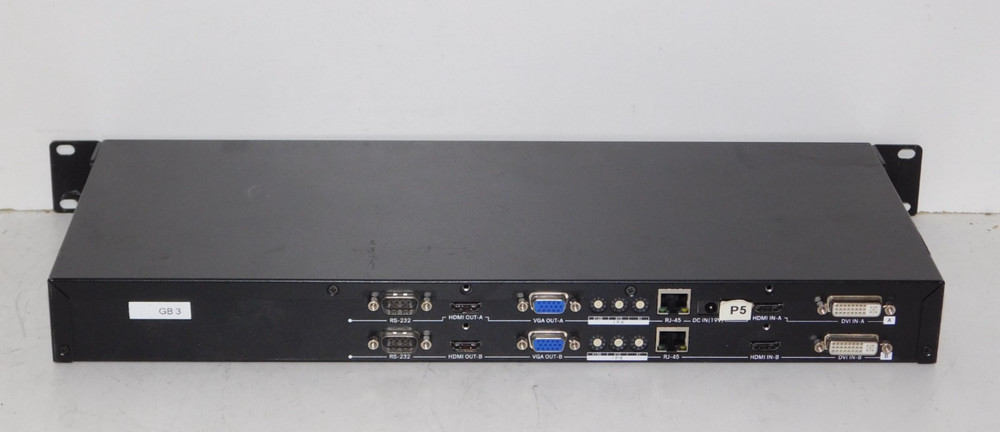 Optoma GB-200 Chameleon Dual Channel Image Blending Warping Processor Rack Unit