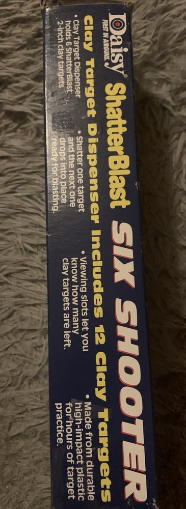 Daisy Shatterblast Six Shooter Target System One Size, Orange