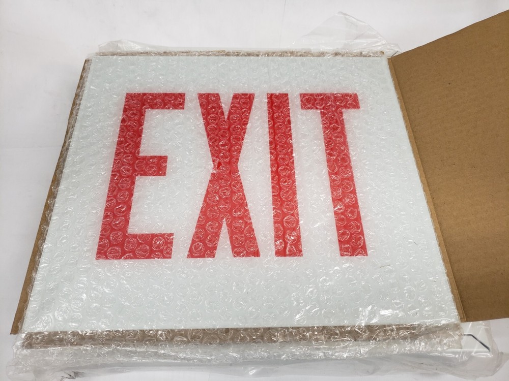 Exitronix CHEX-LB-WH-3 LED Emergency Exit Sign AC Only