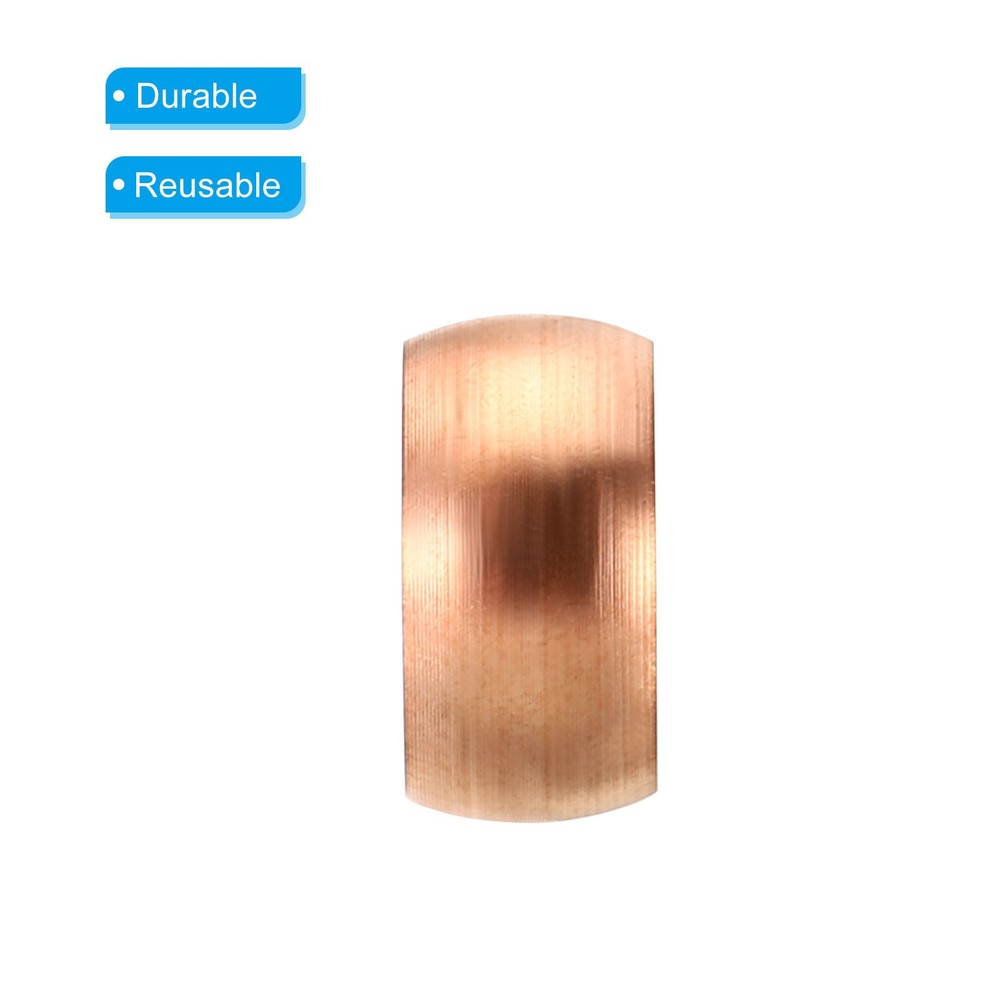 5pcs 10mm Compression Sleeves Ferrules Copper Ferrule Compression Fitting