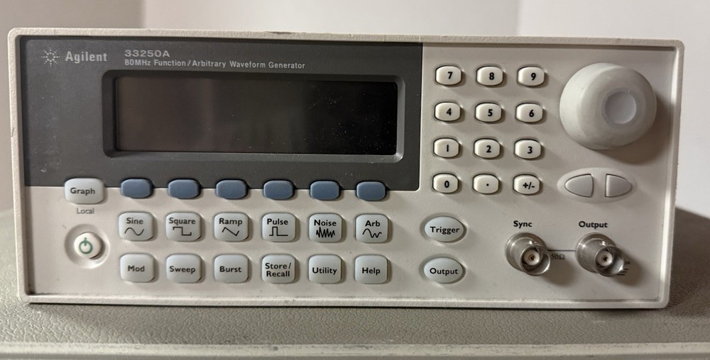 Agilent 33250A 80MHz Arbitrary Waveform Generator Tested READ