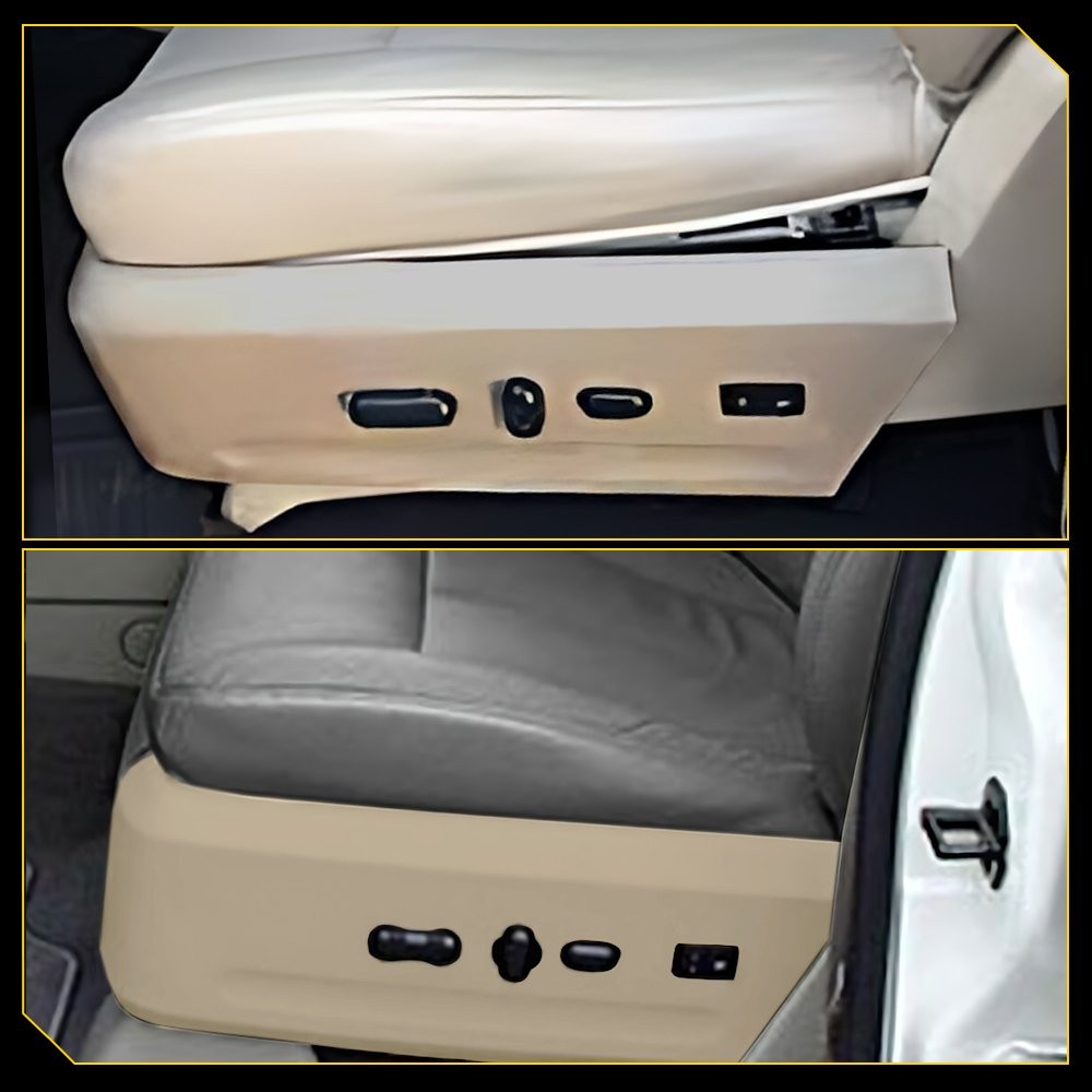 Driver Side Switch Seat Housing Panel Bezel Beige For 2015-2017 Ford Expedition