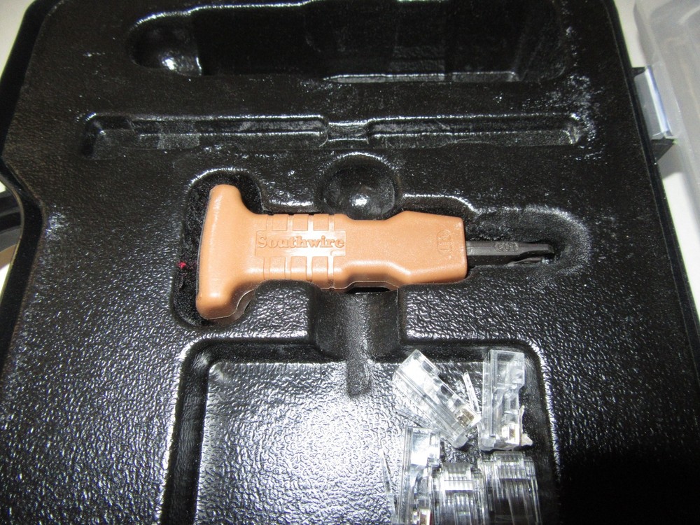 Southwire Network Tools for Terminating Data Cable KIT-TP1, RJCC-T1 & PDTC-1