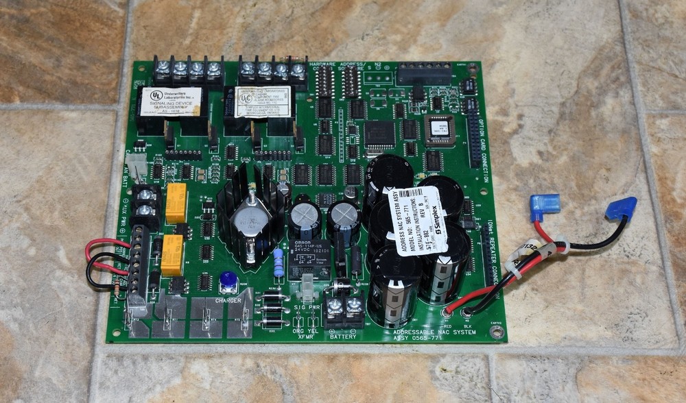 Simplex Addressable NAC System Board 0565771 - Working Well