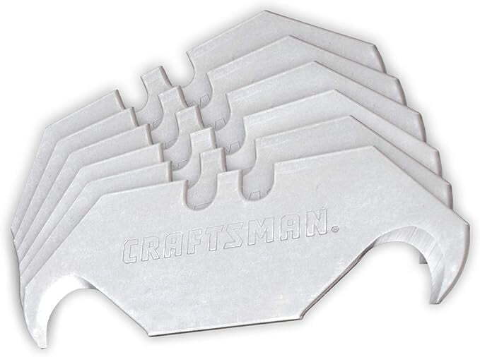 CRAFTSMAN Utility Knife Blades, Hook, 50 Pack (CMHT11146L)