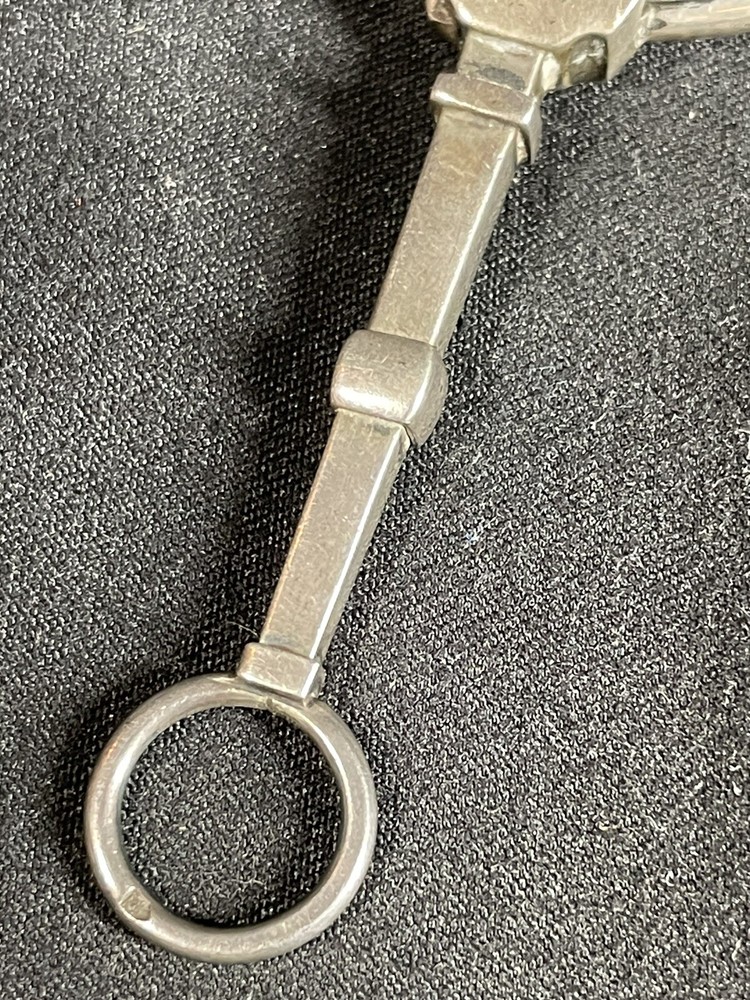 Antique Edwardian Sterling Lorgnette Pull Down Handle To Open