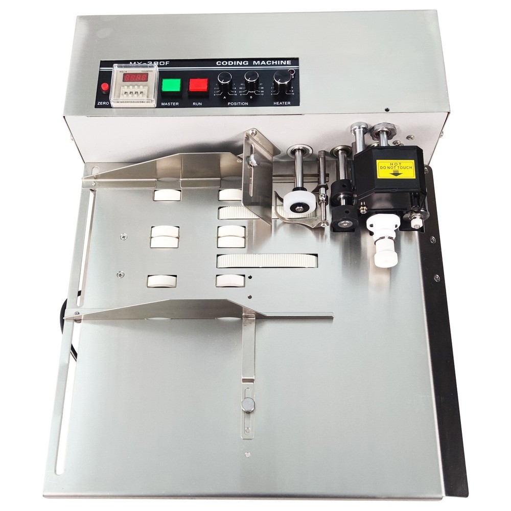 110V Continuous Date Coding Machine Ink Wheel Coding Machine for Package Printi