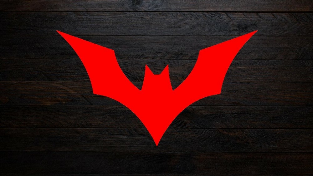 Art Project Paint Reusable Stencil Silhouette - Batman Beyond Bat Symbol