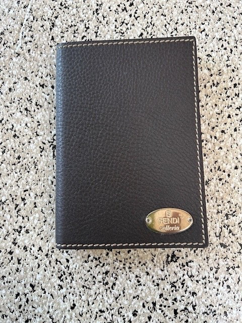FENDI Leather Cover Notebook