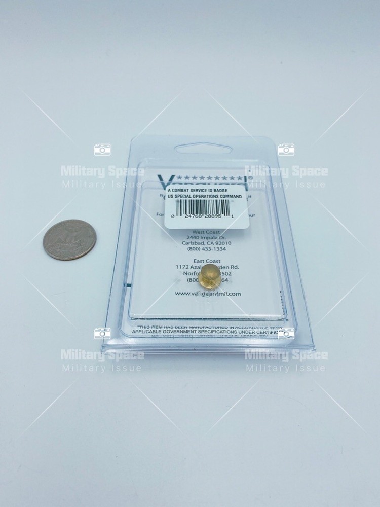 GENUINE U.S. ARMY COMBAT SERVICE IDENTIFICATION BADGE (CSIB): US SPECIAL OPERATI