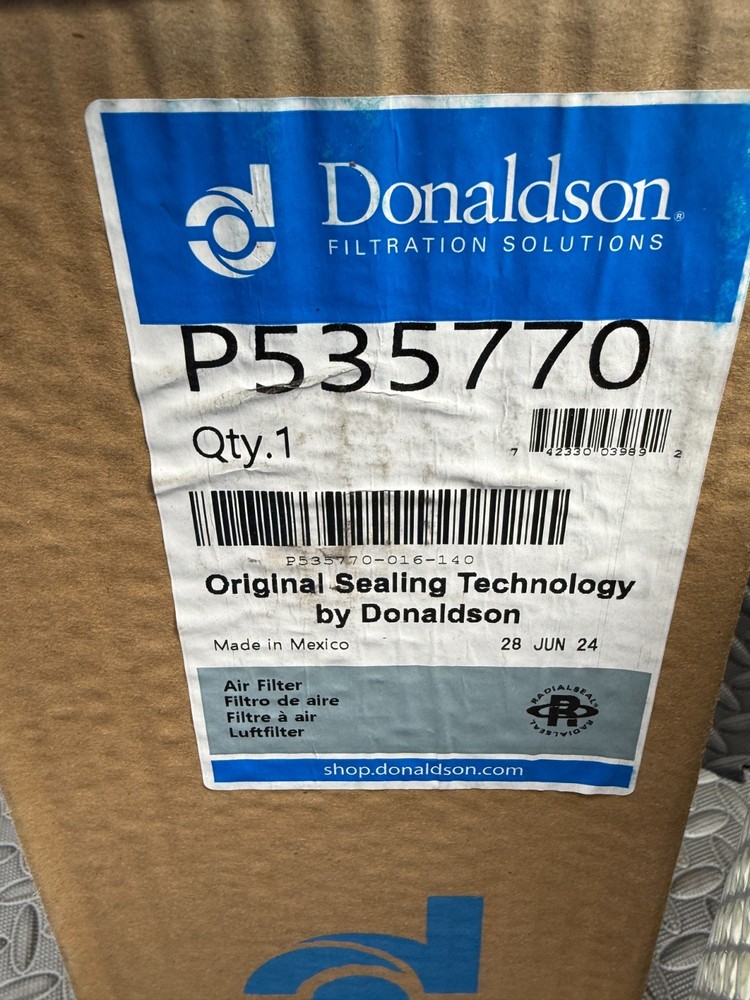Donaldson P535770 Primary Radialseal Engine Air Filter Element