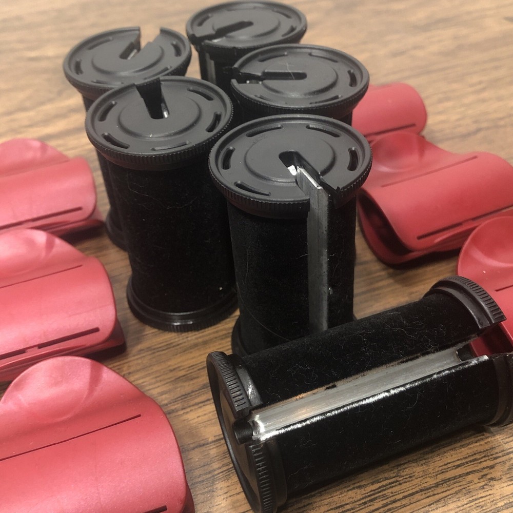 6 Replacement Silk Ceramic Hot Rollers & Clips for Remington H9096 Larger Size