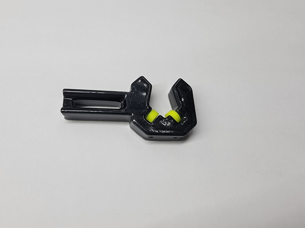 bowfishing arrow rest, 3d printed, ABS Plastic, roller guides