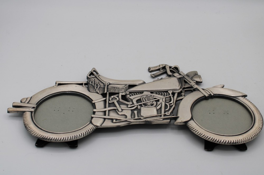 Vitage ESC Motorcycle Double Photo Frame