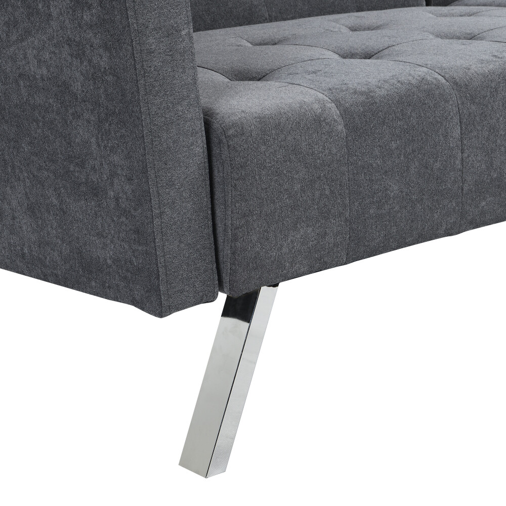 Convertible Folding Sofa Bed Lounge Couch Loveseat Sleeper Sofa with Armrests
