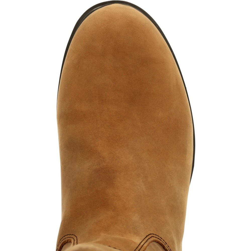 GEORGIA BOOT FARM AND RANCH PULL ON WORK BOOTS G4432 - ALL SIZES - NEW
