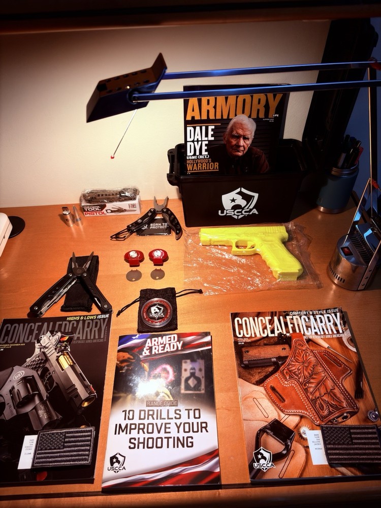 Shooting Range Bundle/Essentials /USCCA Ammo Crate /Real AVID Pistol Tool +More