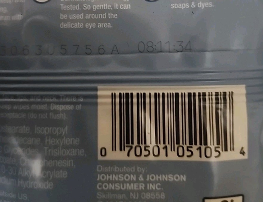 Neutrogena Make-Up Remover Towelettes - 25 Pieces