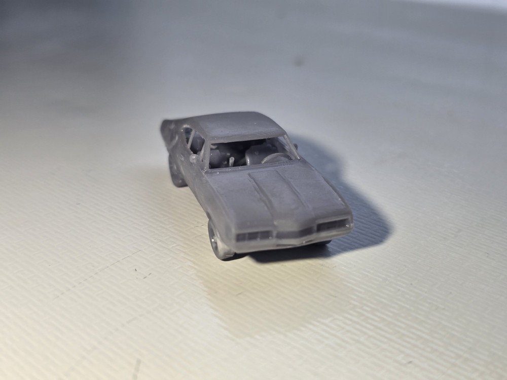 N Scale 1966 Oldsmobile Cutlass Holiday Undecorated Kit 3D Printed