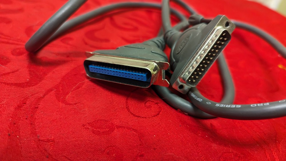 Mannesmann Tally Mobile Writer Printer PS With Power Supply Untested