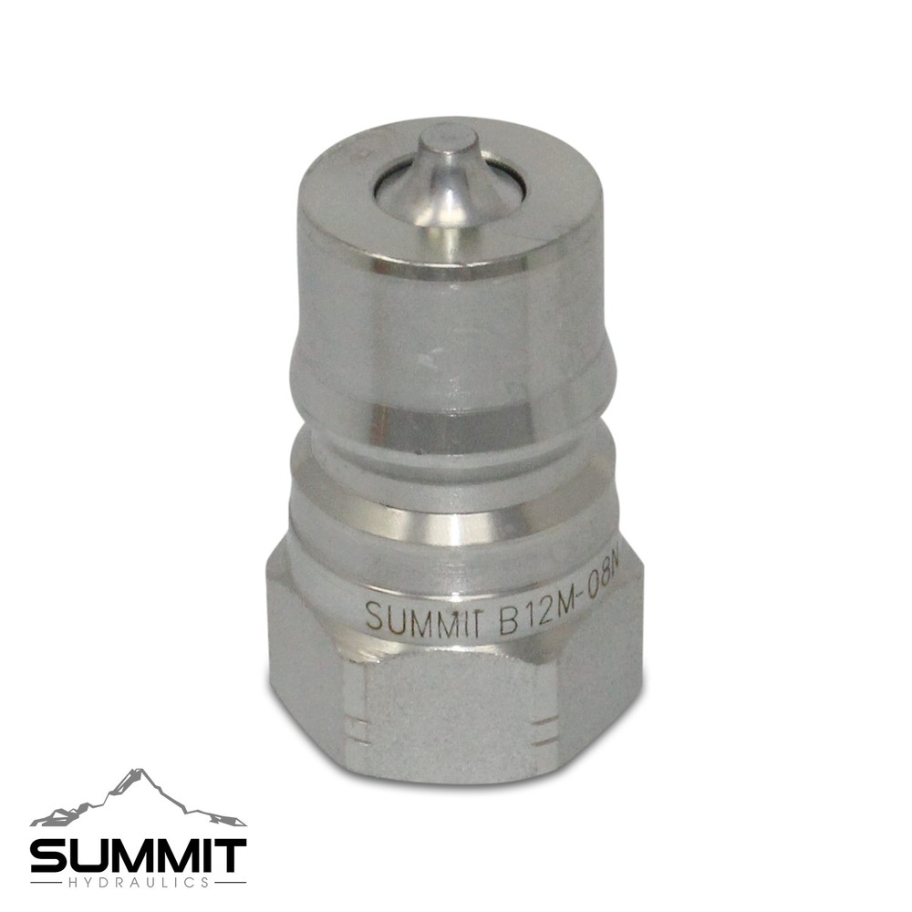 1/2″ NPT ISO 7241-B Quick Disconnect Hydraulic Coupler Set