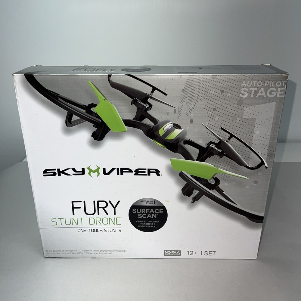 Sky Viper Fury Stunt Drone Open Box
