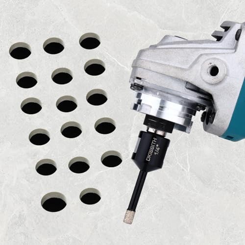 1/4 Inch Dry Diamond Core Drill Bits Set 2 pcs for Ceramic (6 mm) 1/4" x2pc