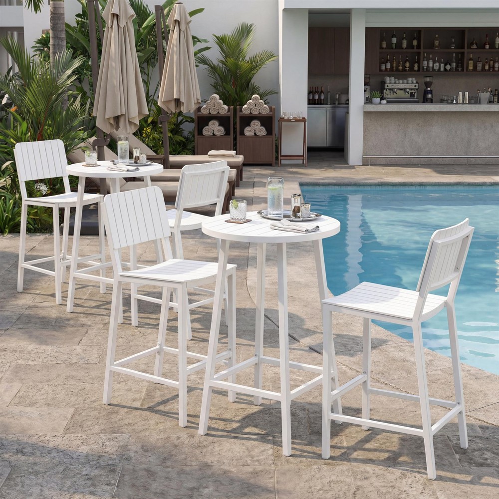 Ren Bar Table White Indoor