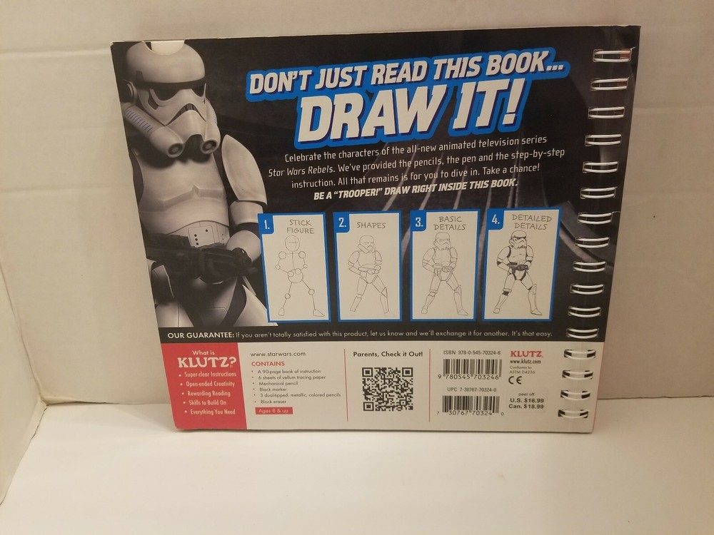 Klutz - Draw Star Wars Rebels Book Kit