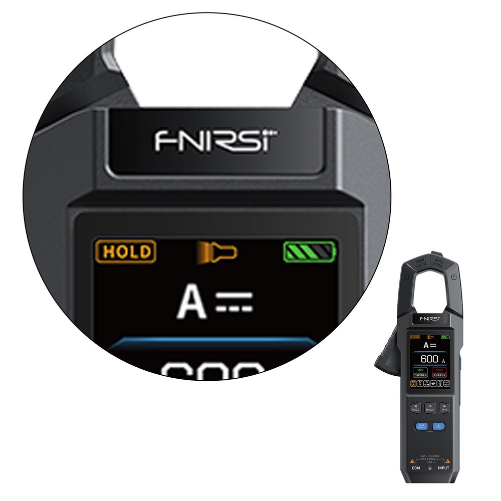DMC-100 Current Clamp Meter, 600A Digital Multimeter