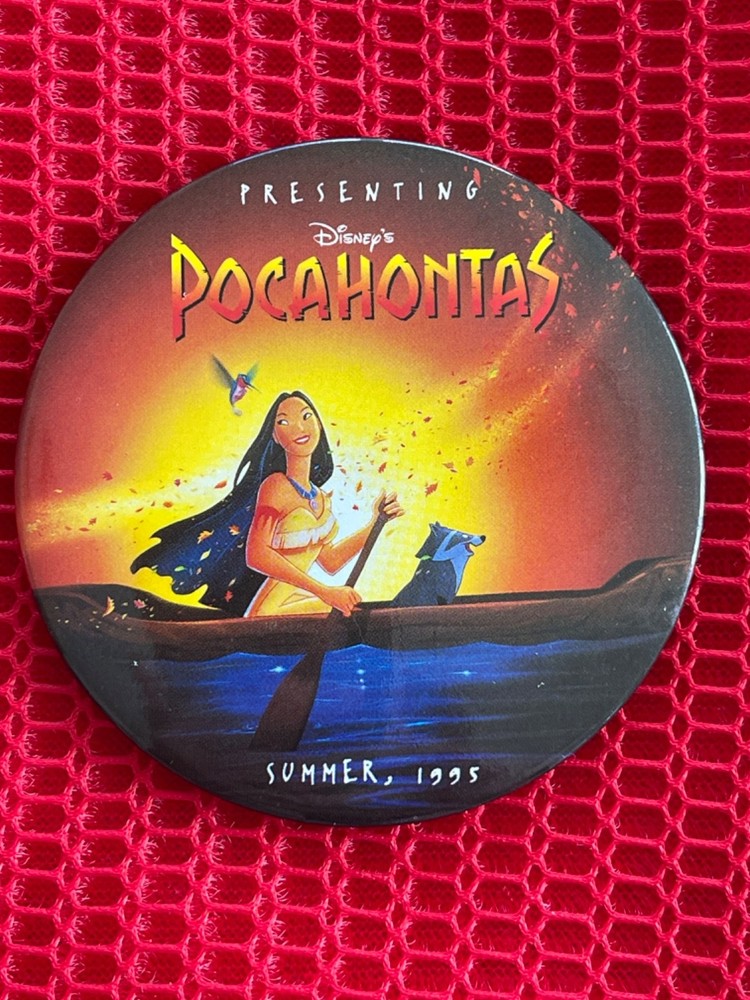 Pocahontas Promotional Pin 1995