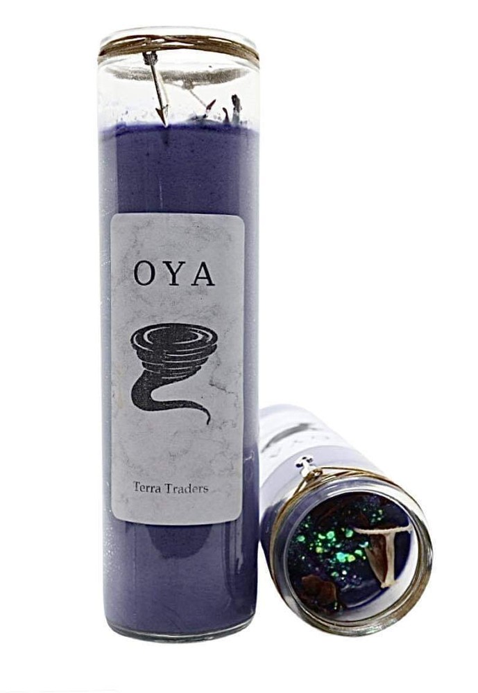 Oya Orisha Hoodoo Candle