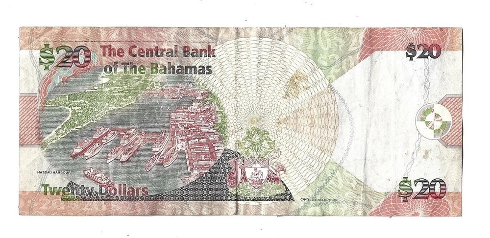 Bahamas ✨ 2010 ... $20 ... SUPER REPEATER NOTE .. S/N# AA 62 62 62
