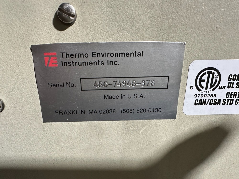 THERMO 48C CO ANALYZER