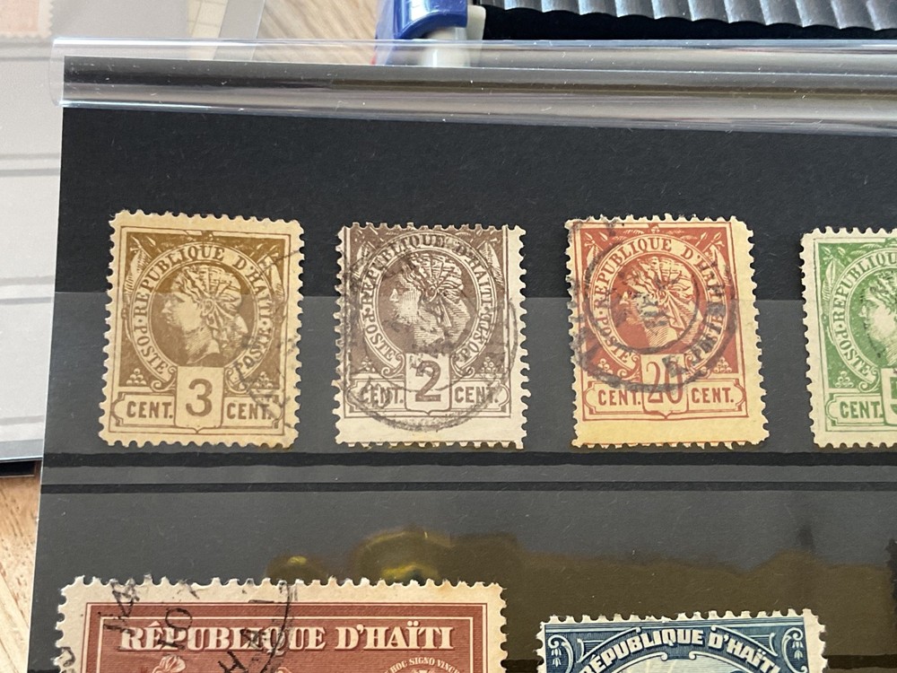 Haiti used stamps B3492