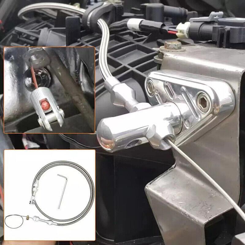 36" Length Adjustable Throttle Cable Accelerator Cable Car Universal Replacement