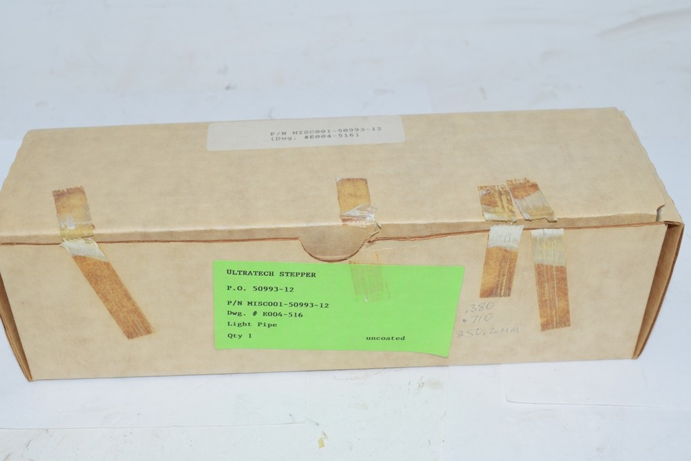 NEW Ultratech Stepper MISC001-50993-12 Light Pipe Prism