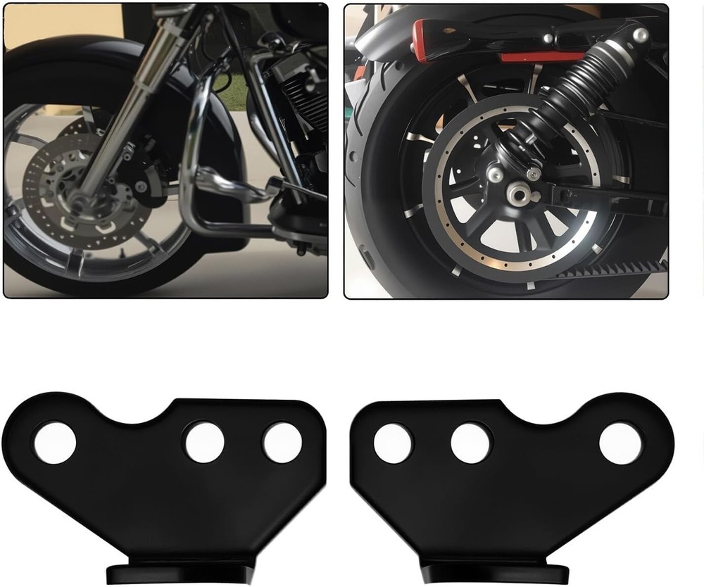 Adjustable 1-2" Rear Lowering Kit Compatible with Harley Touring Models 1993-...