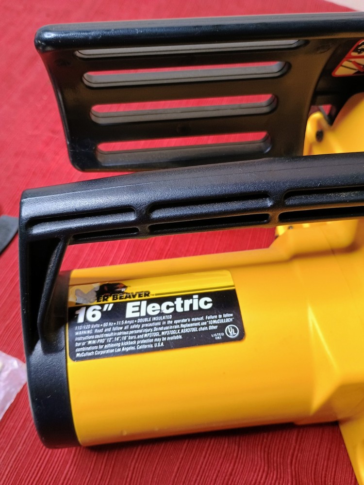 McCulloch EAGER BEAVER ELECTRIC 16" Chainsaw NEW OPEN BOX