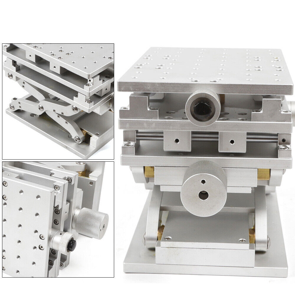 XYZ Axis 3D Workbench 3 Axis Moving Work Table Laser Marking Machine Optical Lab