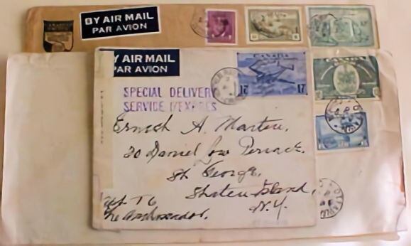 CANADA 3 DIFF EXPRESS OF 1940'S INCLUDES CENSORED