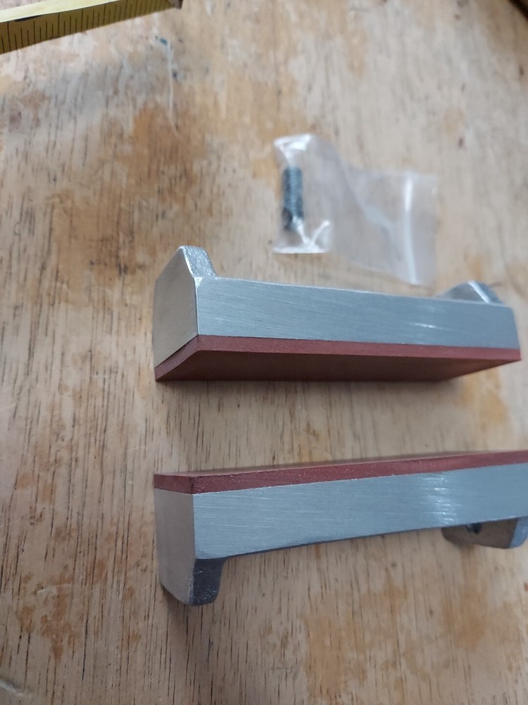 Rubber Soft Pad Jaws For VISE 3" Aluminum Casing NEW